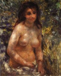 Auguste renoir Study Torso,Sunlight Effect china oil painting image